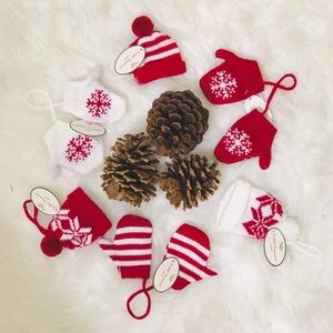 Target Mittens & Hats Cocoa Bar Ornaments
